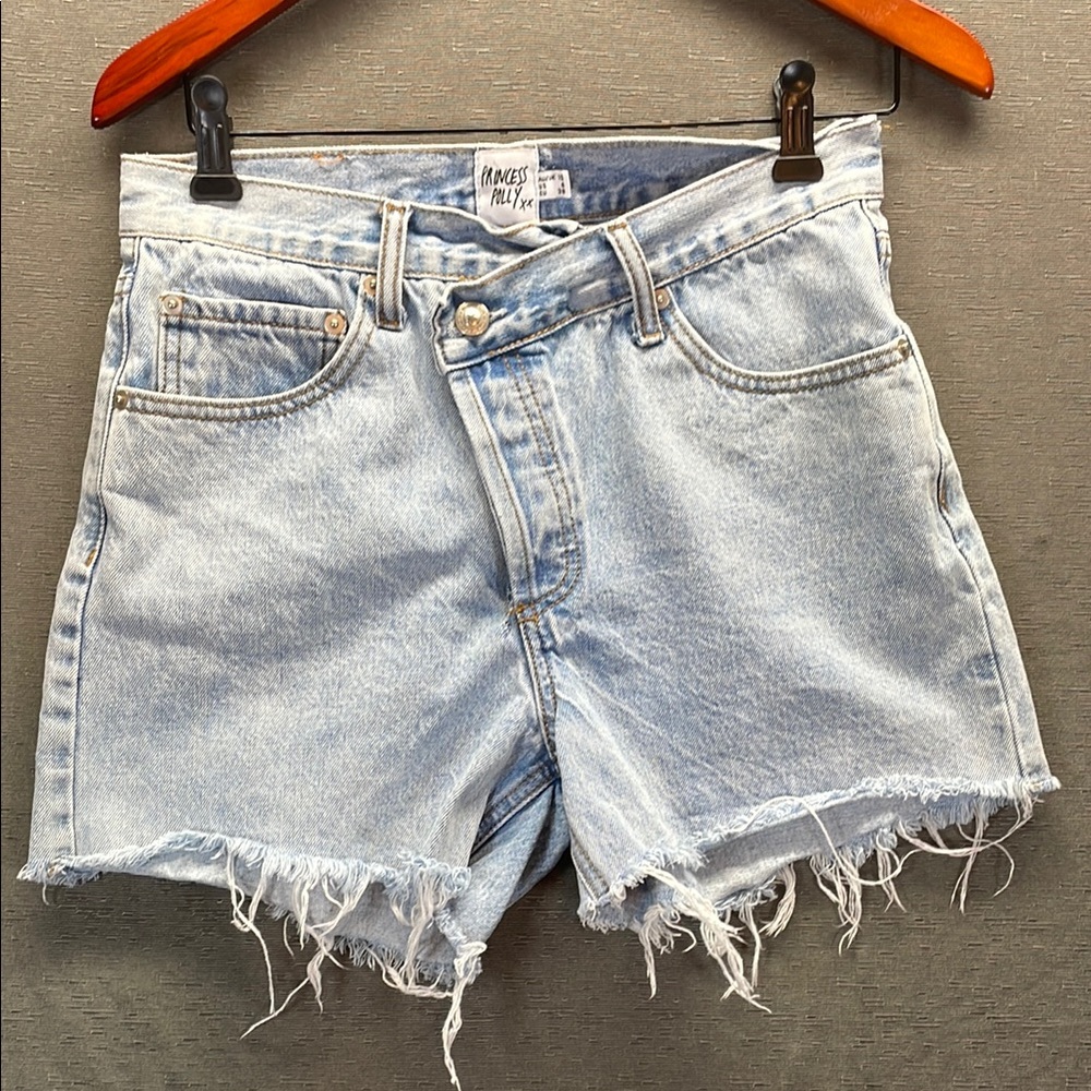 Princess‎ Polly Blue Distressed Jean Shorts